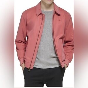 New Men’s Size 3XL Microtwill Relaxed Bomber Jacket dm2rko20 dockers Water